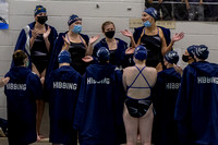 girls swim and dive - 2021